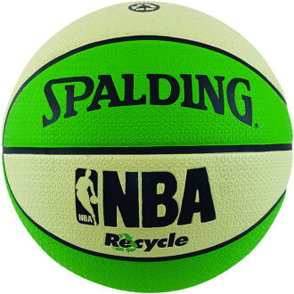 Spalding Basketbal NBA Recycle Groen / wit - 7 Senior heren
