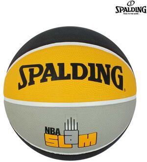 Spalding Basketbal NBA Slam Geel / zwart / grijs - 5 Jeugd