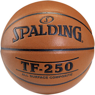 Spalding Basketbal TF250 in/out mt 6/7 Oranjebruin