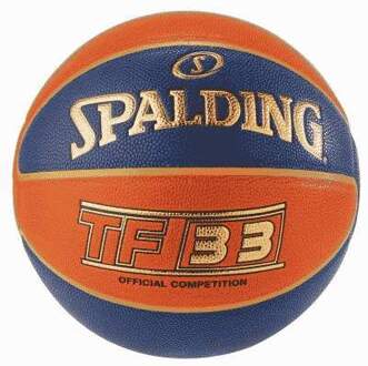 Spalding Basketbal TF33 Indoor/outdoor Oranje/Blauw Maat 6