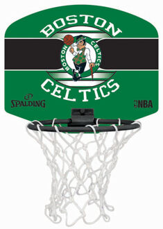 Spalding Basketbalset Boston Celtics 29 X 24 Cm 4-delig