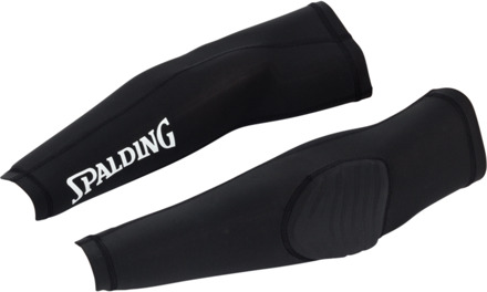 Spalding Full Arm Padded Compression Shooting Sleeves - M/L - Black