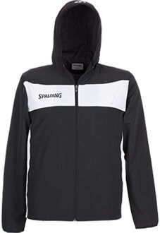 Spalding Kleding teamsport Evolution ii woven jacket met hoody Wit / zwart - XL