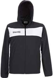 Spalding Kleding teamsport Evolution ii woven jacket met hoody Zwart / wit