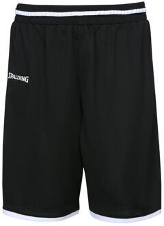 Spalding Move Shorts Heren - Grijs / Geel - maat XL