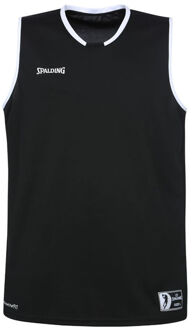 Spalding Move Tanktop kinderen Basketbalshirt - Maat 152  - Unisex - zwart/wit