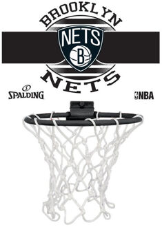 Spalding NBA Basketballen miniboard Brooklyn Nets (77-662z) Zwart / grijs - Nosize