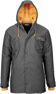 Spalding Parka 3002074 Antraciet melange / oranje