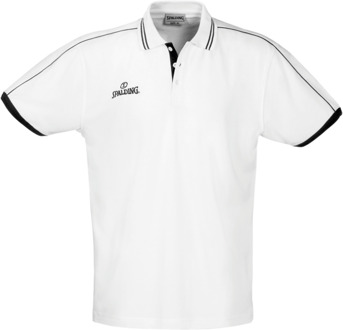 Spalding Poloshirt 3002797 Antraciet / oranje - XL
