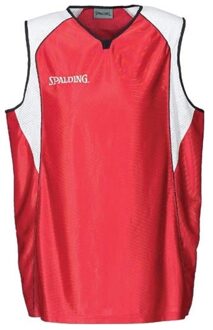 Spalding Shirt FastbreakTank Top maat XL rood wit