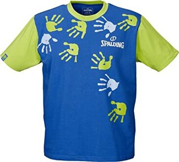 Spalding Shirt Kids T-shirt Blauw / groen - XXS/128