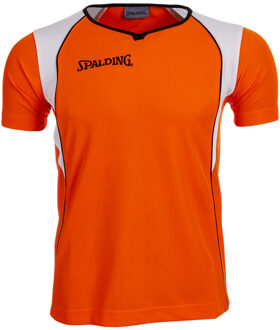 Spalding Shooting Shirt Fastbreak Oranje Oranje Wit - M