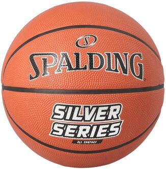 Spalding Silver series basketbal outdoor maat 7 Oranje