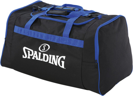 Spalding Sporttas Team Bag Medium Zwart/blauw 50l