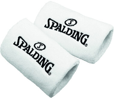 Spalding Sweatband 2-pack - Wit - maat One size