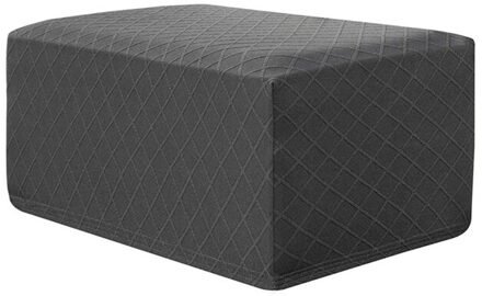 Spandex Poef Cover Vierkante Voet Kruk Cover Stofdicht Voor Home Decor Elastische Voetsteun Cover Wasbare Voetenbank Cover Ottoman hoes S1