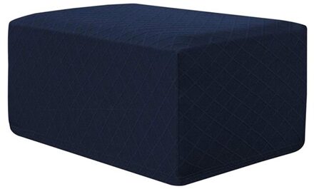 Spandex Poef Cover Vierkante Voet Kruk Cover Stofdicht Voor Home Decor Elastische Voetsteun Cover Wasbare Voetenbank Cover Ottoman hoes S5