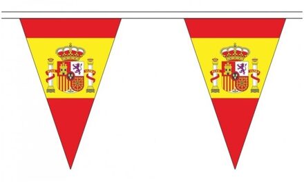 Spanje landen punt vlaggetjes 20 meter Multi