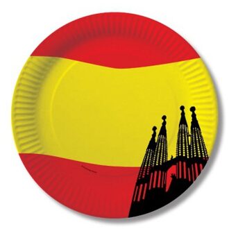 Spanje wegwerp bordjes 10 stuks