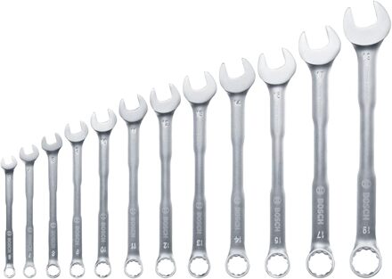 Spanner set 12-piece (Steek/ringsleutelset 12 stuks: 6/7/8/9/10/11/12/13/14/15/17/19) - 1600A02Z9D