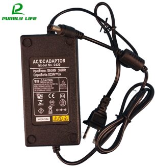 Spanning Wisselaar DC24V 2A Water Filter Ro Booster Pomp Transformator 2A Ingang 100-240V, 50-60Hz, Output 24V