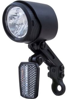 Spanninga Koplamp X&O 50 XE 6-48VDC + reflector Zwart