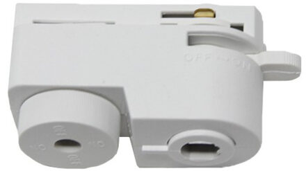 Spanningsrail Connector Hanglamp - Facto - 1 Fase - Wit