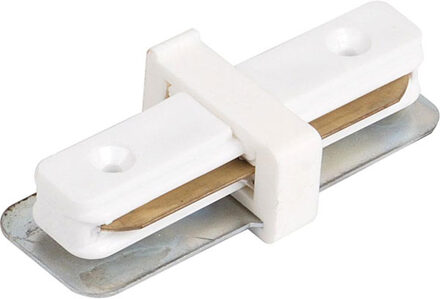 Spanningsrail Doorverbinder - Recht - 1 Fase - Wit