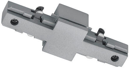 Spanningsrail Doorverbinder - Trion Dual - Rechte Connector - 2 Fase - Mat Titaan
