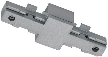 Spanningsrail Isolator - Trion Dual - Rechte Connector - 2 Fase - Mat Titaan