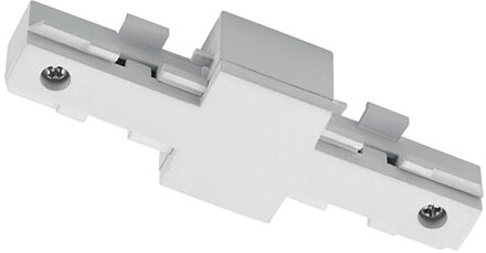 Spanningsrail Isolator - Trion Dual - Rechte Connector - 2 Fase - Mat Wit