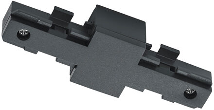 Spanningsrail Isolator - Trion Dual - Rechte Connector - 2 Fase - Mat Zwart