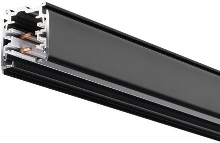 Spanningsrail - Pragmi VYRO - 3 Fase - 3 Meter - Opbouw Vierkant - Zwart - 230V-400V 16A