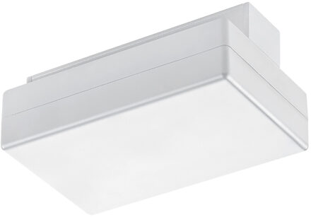 Spanningsrail Voedingsconnector met Fasewisselaar - Trion Dual - 2 Fase - Mat Wit