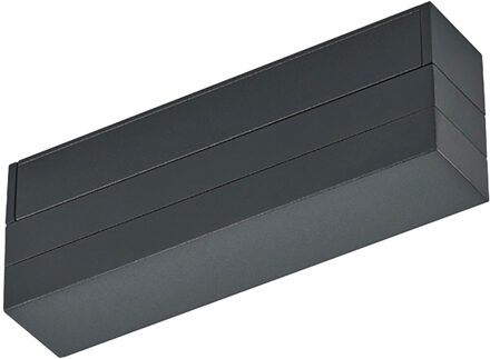 Spanningsrail Voedingsconnector - Trion Dual - 2 Fase - Mat Zwart