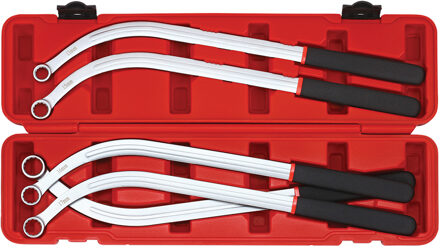Spanrolsleutelset, gebogen 5-dlg. 812002