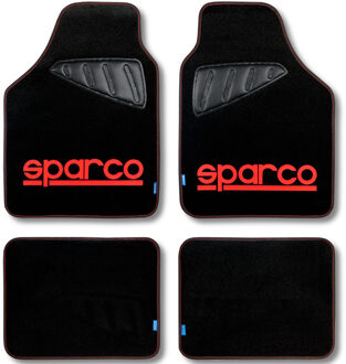 SPARCO Automatten set Sparco - Stof - Rood