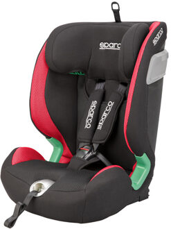 Sparco kinderstoel SK5000I (Isofix) Zwart/Rood i-Size 76-150cm (ECE-R129/03) SP928IRD