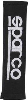 SPARCO Set Gordelhoezen - Geborduurd logo - Zwart