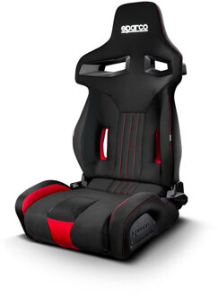 Sparco Sportstoel R333 Zwart/Rood (Verstelbaar) SP9011RS