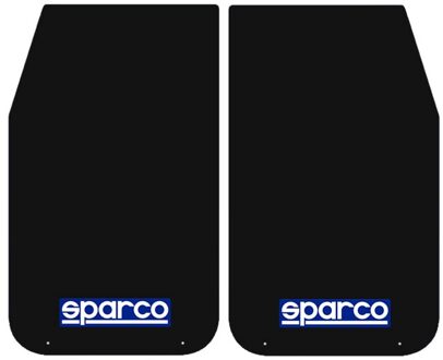 SPARCO Universele spatlappen 'Large' - Zwart, set à 2 stuks