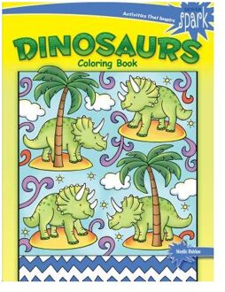 SPARK Dinosaurs Coloring Book