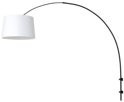 Sparkled Light boog wandlamp zwart met wit