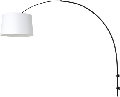 Sparkled Light boog wandlamp zwart met wit