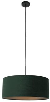 Sparkled Light hanglamp - groen velvet kap Zwart