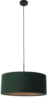 Sparkled Light hanglamp - groen velvet kap Zwart