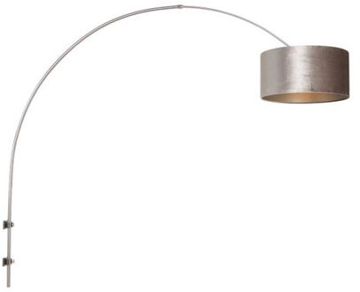 Sparkled Light Wandlamp Grijs Zilver