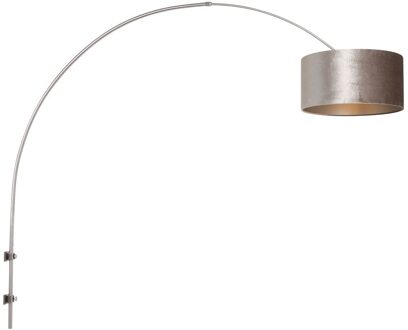 Sparkled Light Wandlamp Grijs Zilver