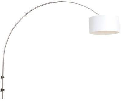 Sparkled Light Wandlamp Staal/Wit