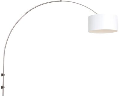 Sparkled Light Wandlamp Staal/Wit